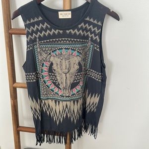 Western Longhorn Graphic Tank